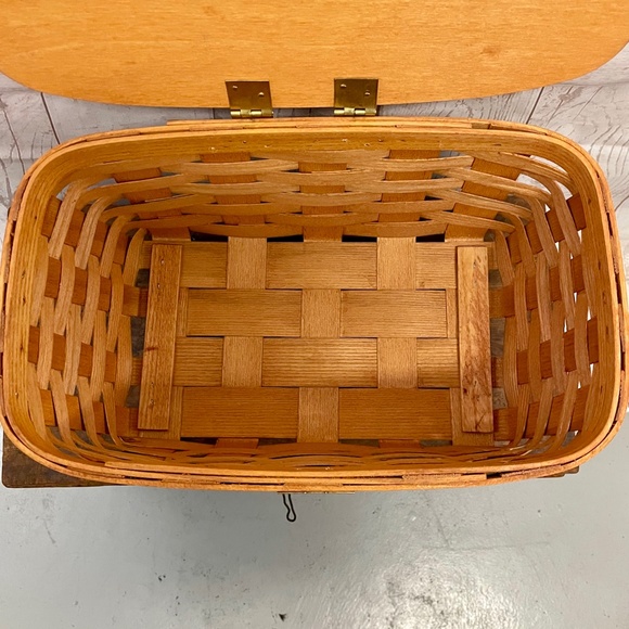 Ivory Soap Commemorative Footed Basket by Peterboro Basket Co. - Picture 8 of 9